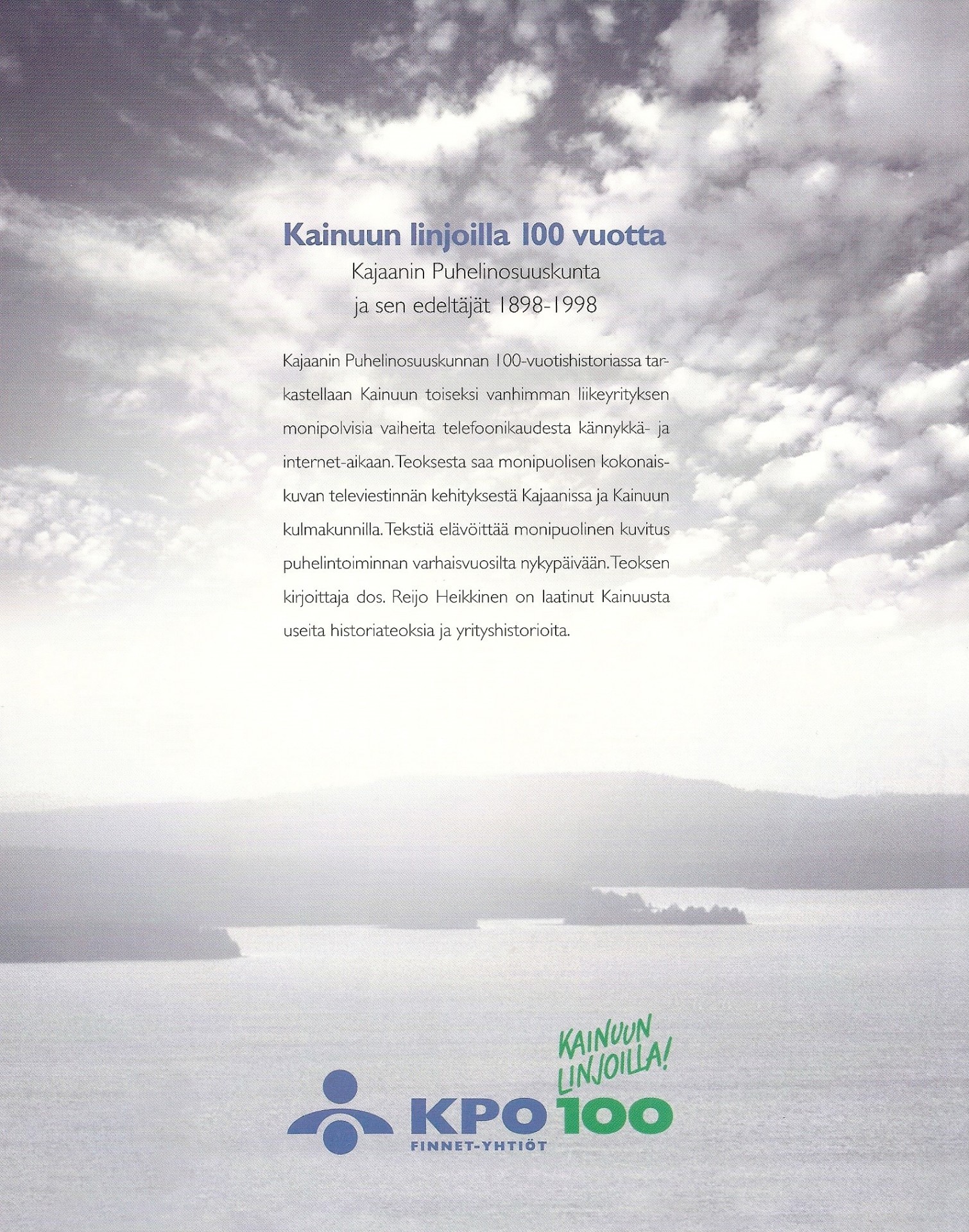 Kainuun linjoilla 1998 takakansi