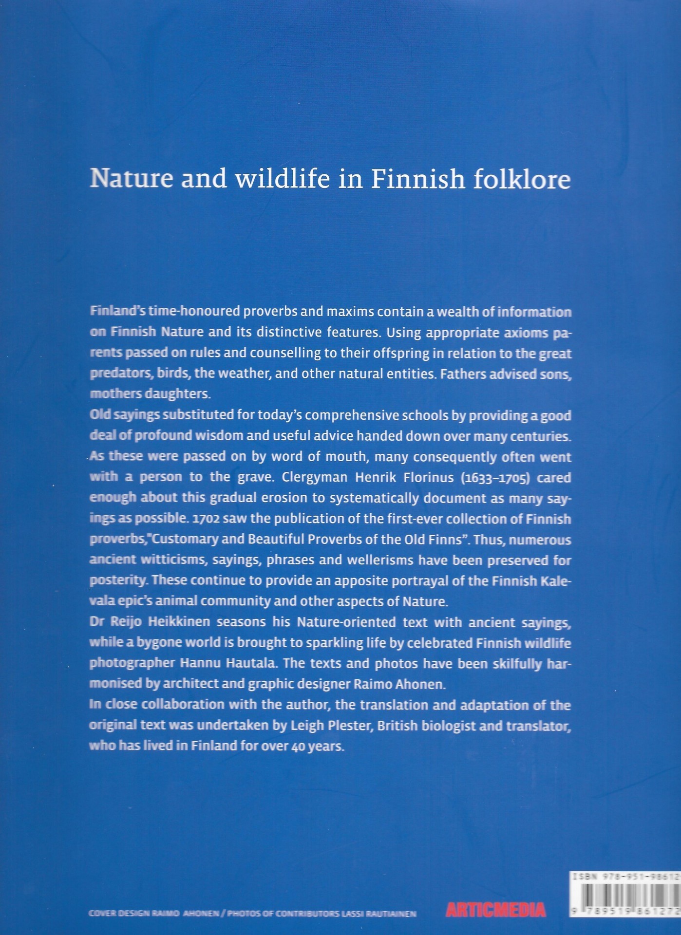 Nature in the Kalevala 2012 takakansi